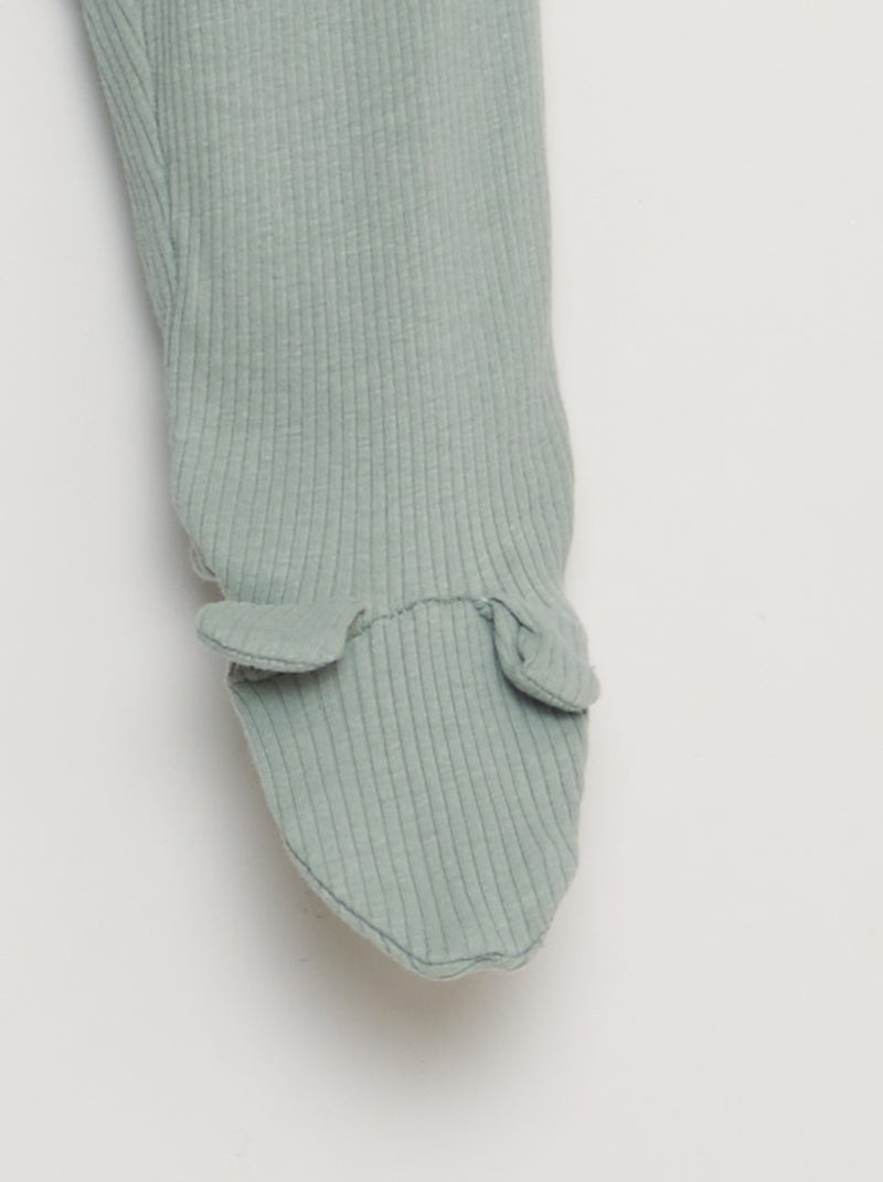 Legging avec pieds Blanc - Kiabi