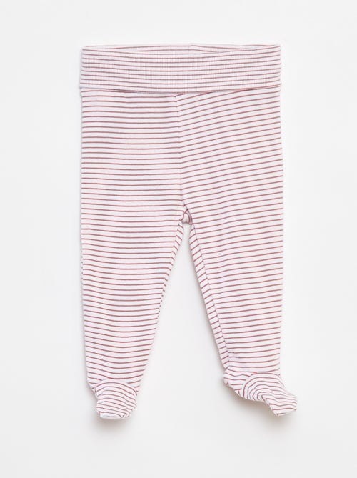 Legging avec pieds - Kiabi