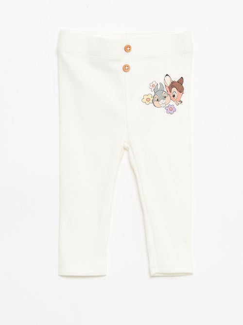 Legging 'Bambi' 'Disney' côtelé - Kiabi