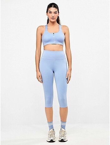 Legging 'capri' fabriqué dans un tissu sculptant qui définit et stylise