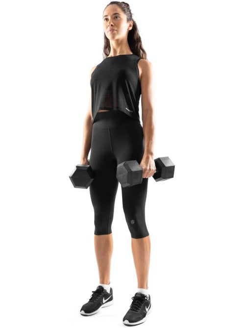 Legging capri sport femme fitness femme ynys - Kiabi