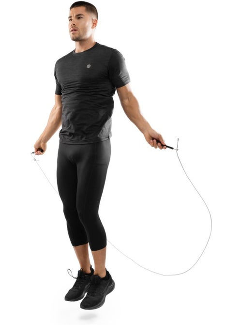 Legging capri sport homme fitness homme enlli - Kiabi