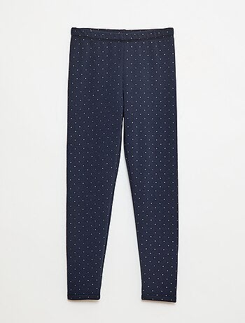 Legging chaud imprimé intérieur velours