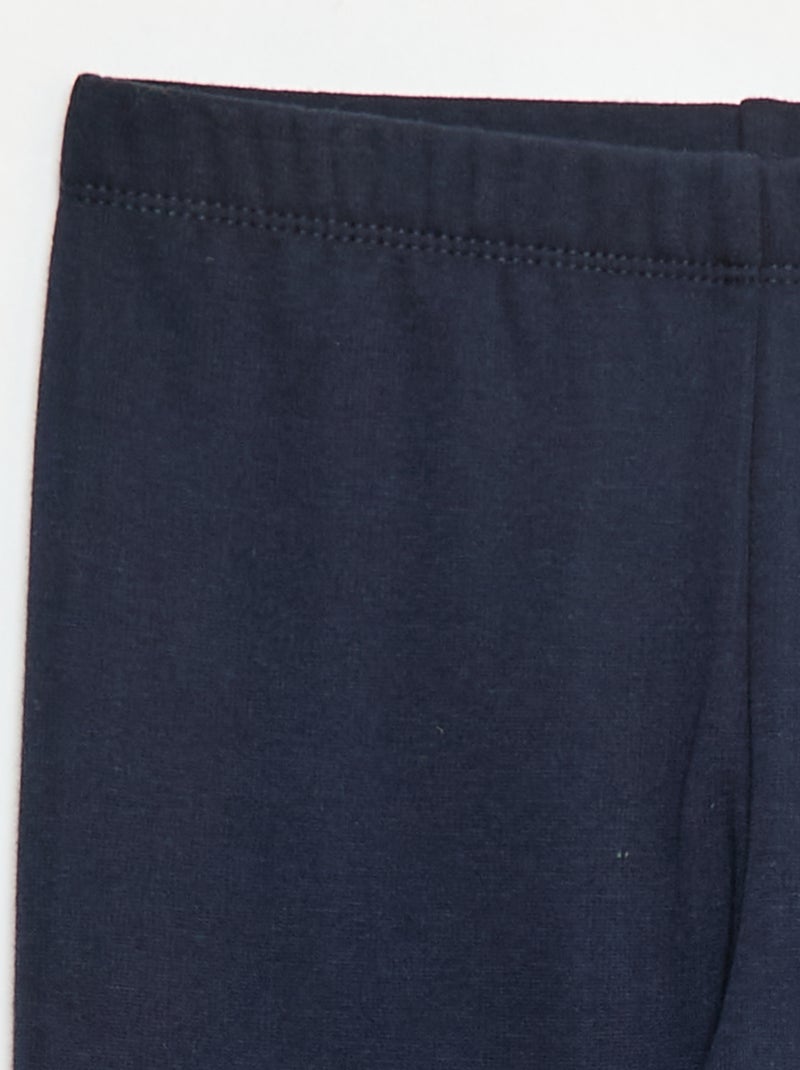 Legging chaud intérieur velours Bleu - Kiabi
