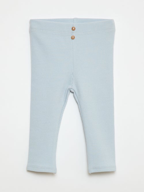 Legging côtelé avec boutons - Kiabi Legging côtelé avec boutons - Kiabi
