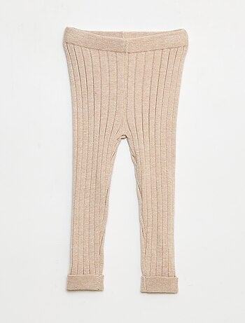 Legging côtelé