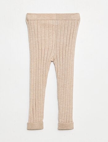 Legging côtelé