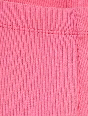 Legging court côtelé