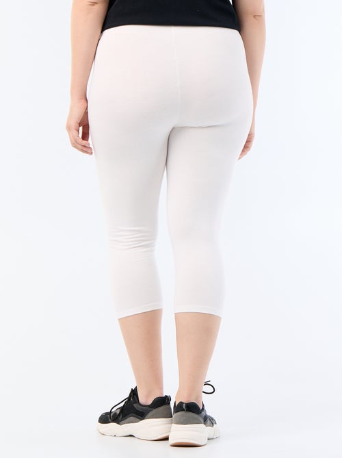 Legging court en maille - Kiabi