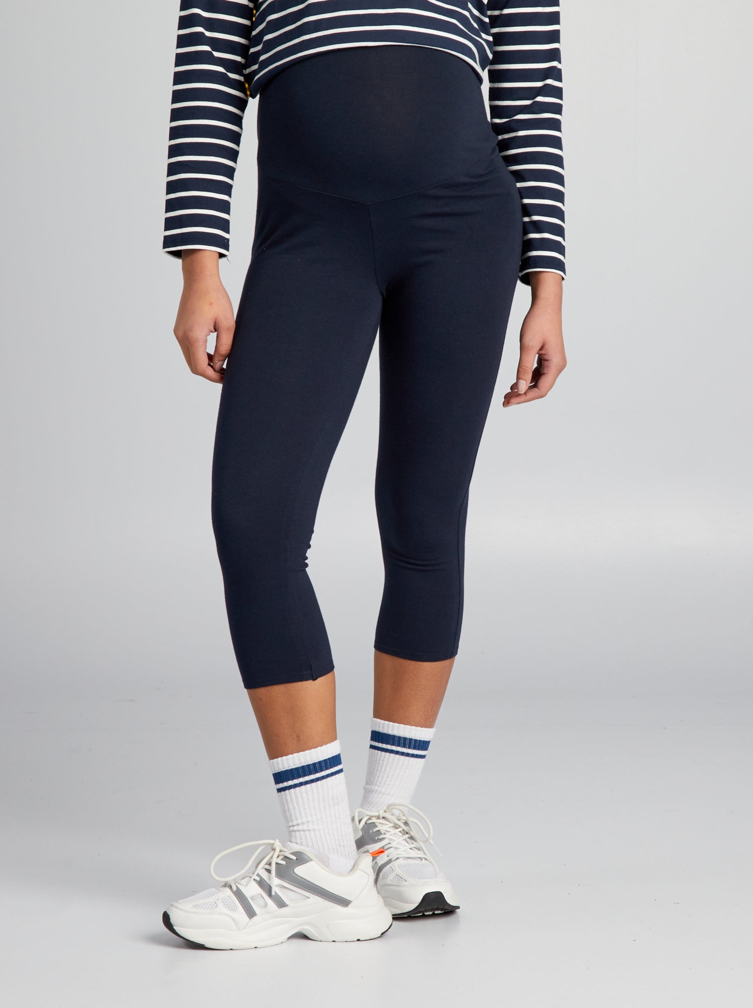 Legging femme bleu marine