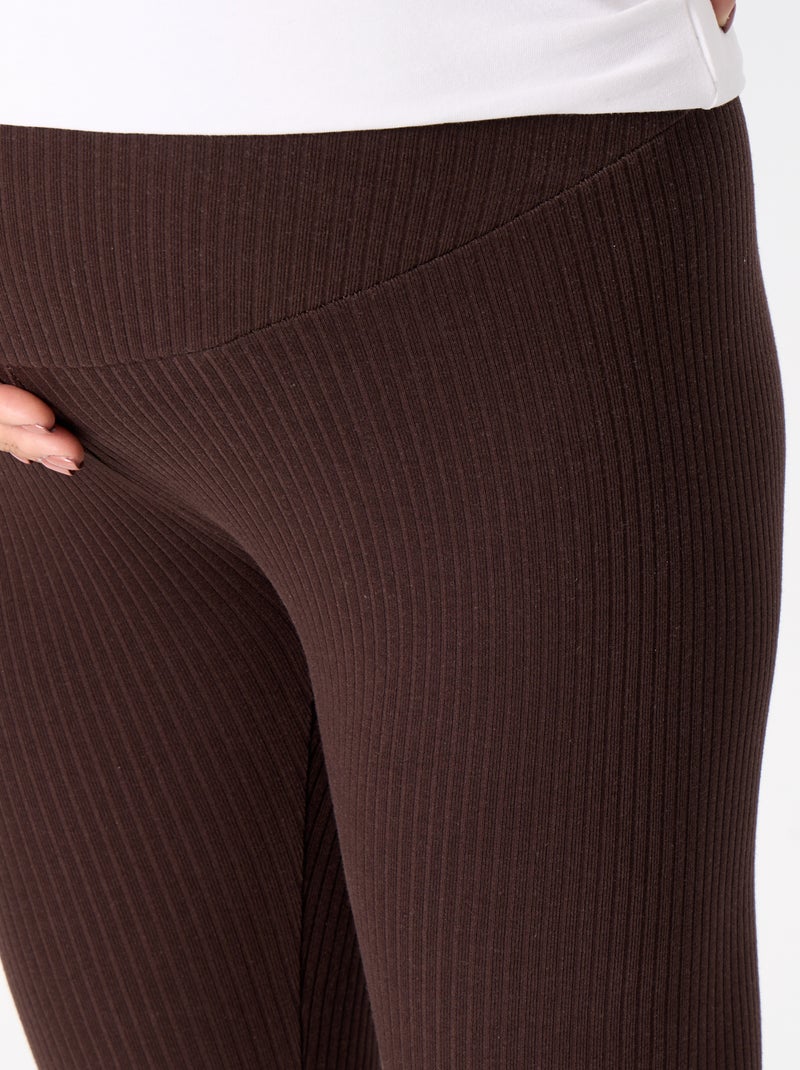 Legging de maternité Marron - Kiabi