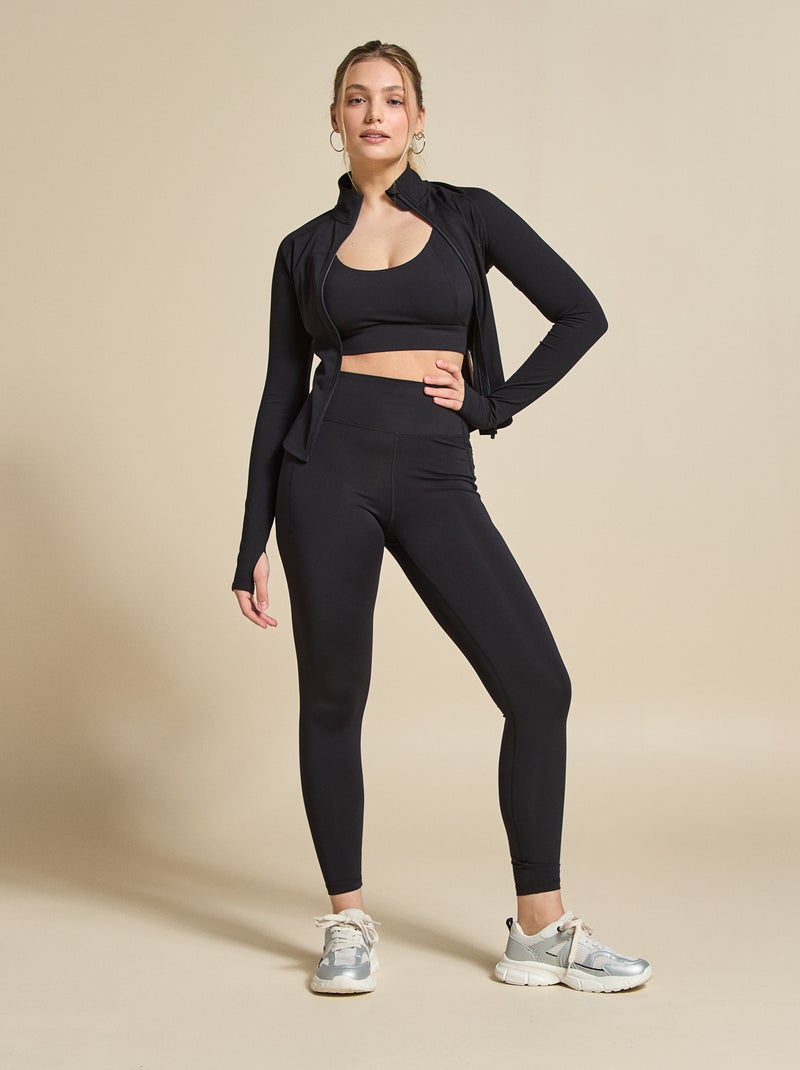 Legging de sport avec poches - (ekstract) Noir - Kiabi