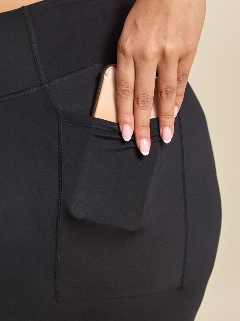 Legging de sport avec poches - (ekstract) Noir - Kiabi