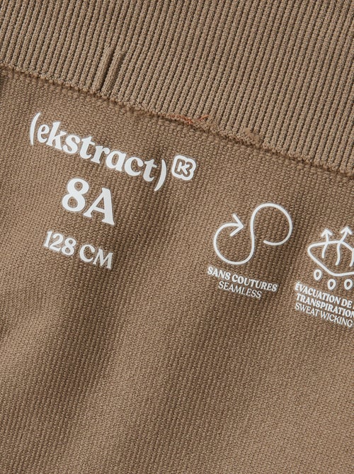 Legging de sport en rib - (ekstract) - Kiabi Legging de sport en rib - (ekstract) - Kiabi