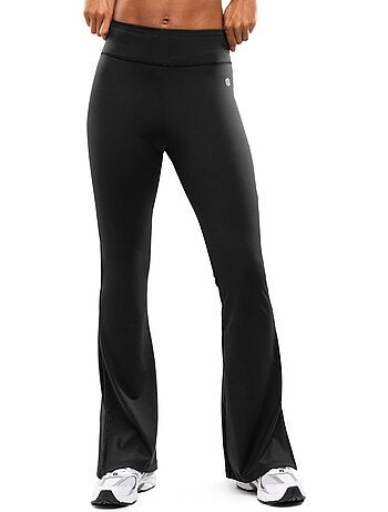 Legging de sport évasé femme fitness femme icardi