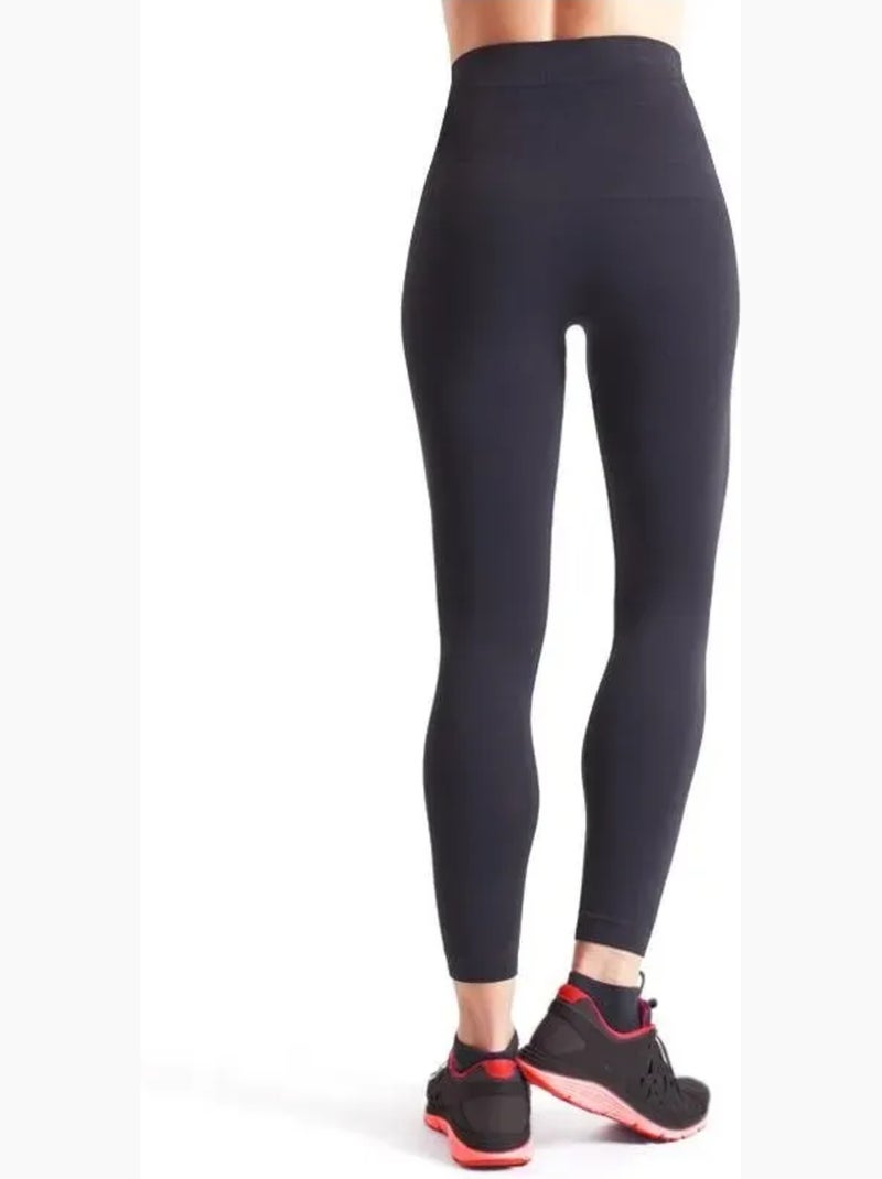 LEGGING DE SPORT GAINANT MINCEUR Noir - Kiabi