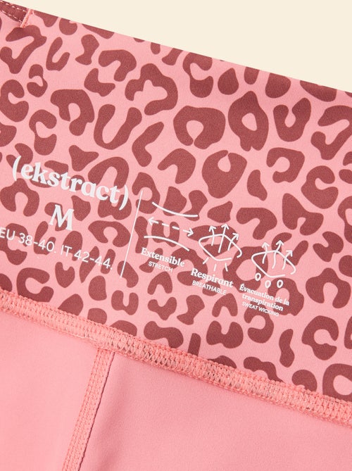 Legging de sport imprimé léopard - (ekstract) - Kiabi