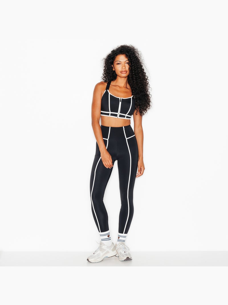 Legging de sport jim - rougegorge lingerie Noir Multicolore - Kiabi