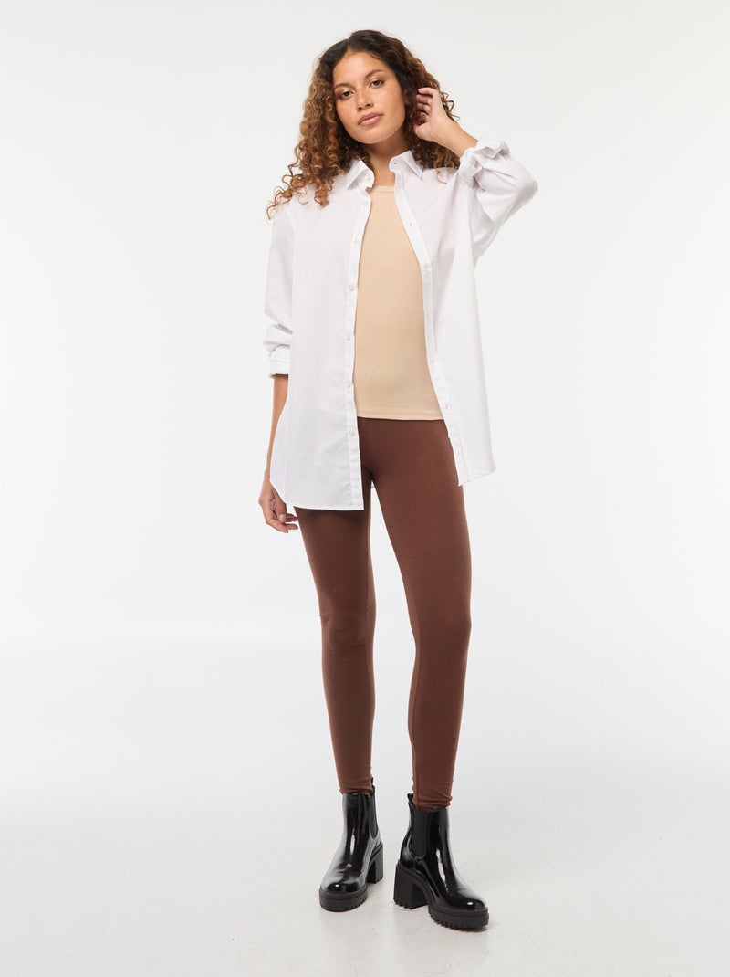 Legging de sport Marron - Kiabi