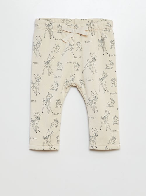 Legging 'Disney' en molleton léger 'Bambi' - Kiabi