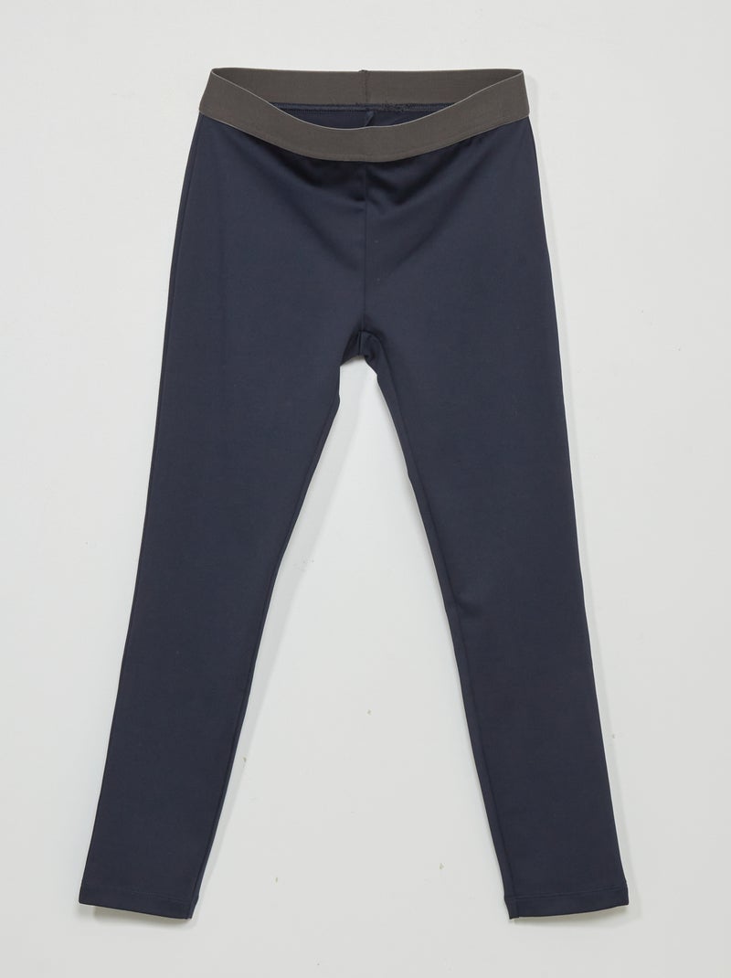 Legging en jersey Bleu - Kiabi