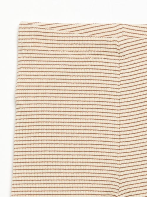 Legging en maille côtelée - Kiabi
