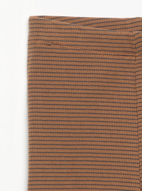 Legging en maille côtelée - Kiabi