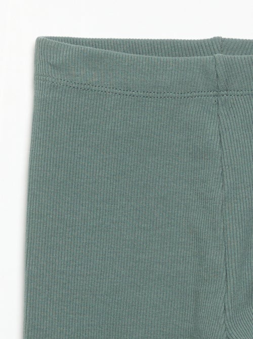 Legging en maille côtelée - Kiabi