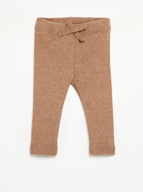 Legging en maille doudou - Kiabi Legging en maille doudou - Kiabi