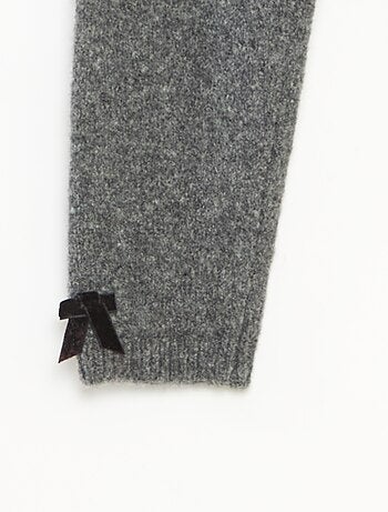 Legging en maille tricot