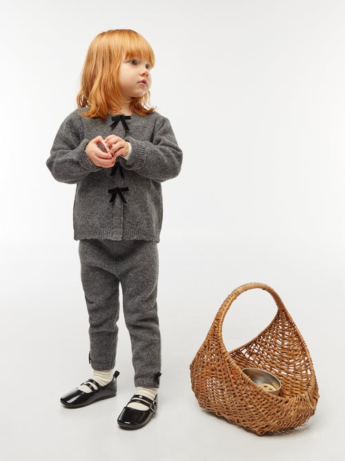 Legging en maille tricot - Kiabi