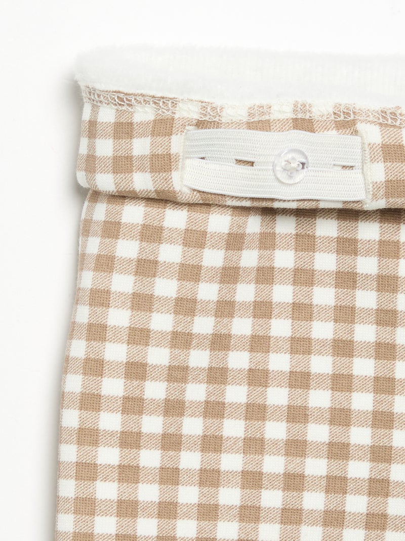 Legging en molleton Blanc - Kiabi