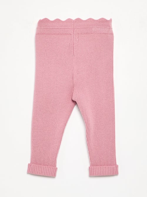 Legging en tricot avec nœud à la taille - Kiabi Legging en tricot avec nœud à la taille - Kiabi