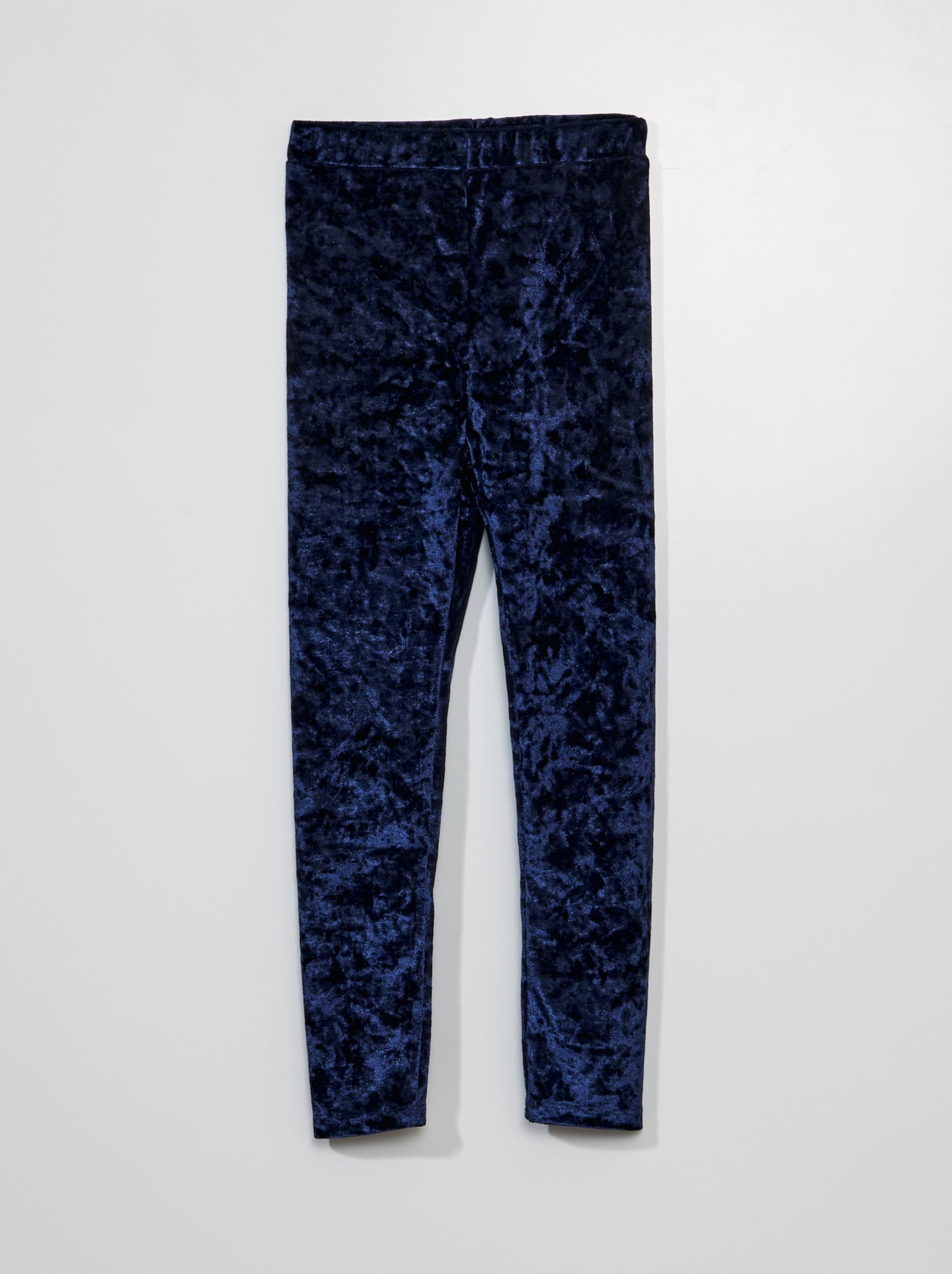 Leggings Velours Bleu Marine Blanco - Taille M - Neuf Avec étiquettes