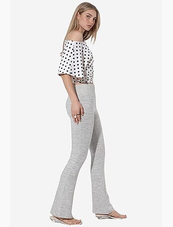 Legging évasé taille haute busem