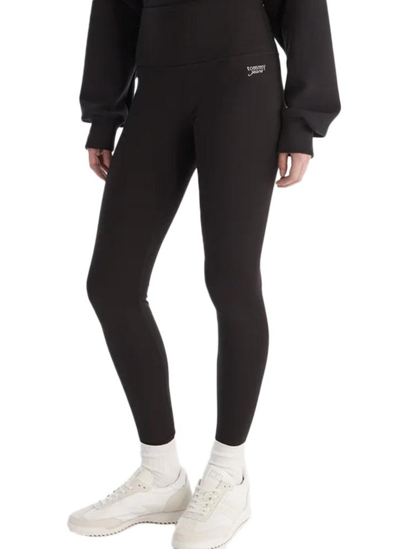 Legging Femme Tommy Hilfiger Silver Noir - Kiabi