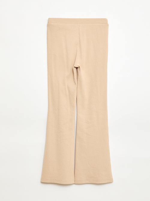 Legging flare côtelé - Kiabi