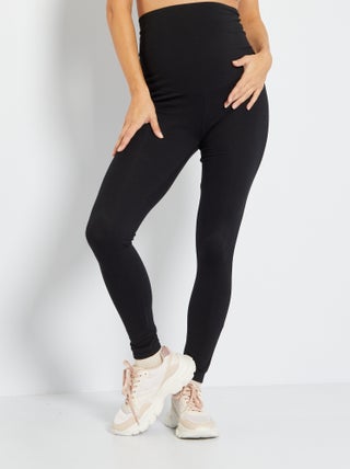 Legging grossesse en maille extensible