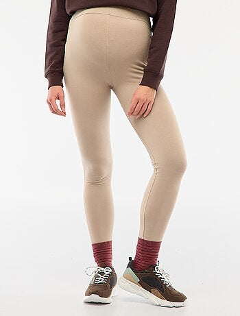 Legging grossesse long en jersey uni