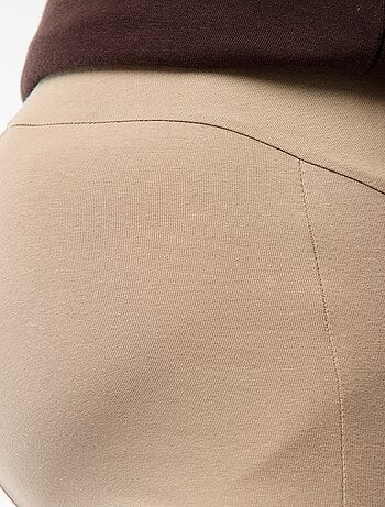 Legging grossesse long en jersey uni