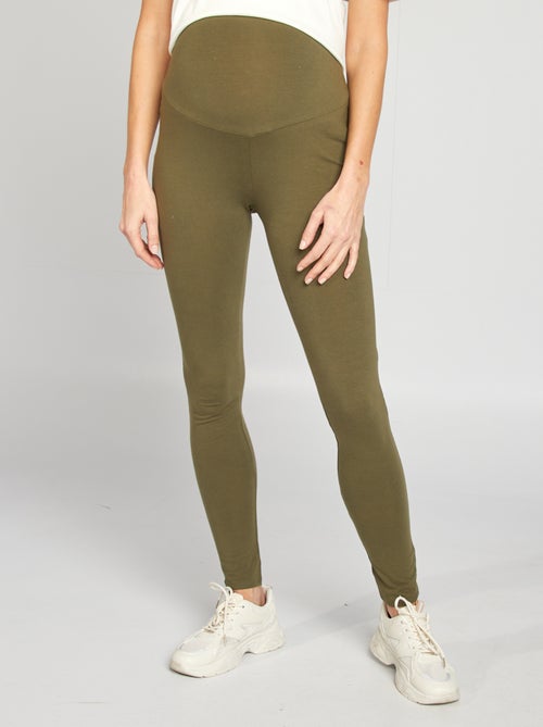 Legging grossesse long en jersey uni - Kiabi