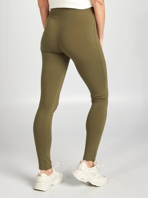 Legging grossesse long en jersey uni - Kiabi