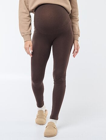 Legging grossesse long en jersey uni