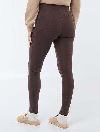 Legging grossesse long en jersey uni