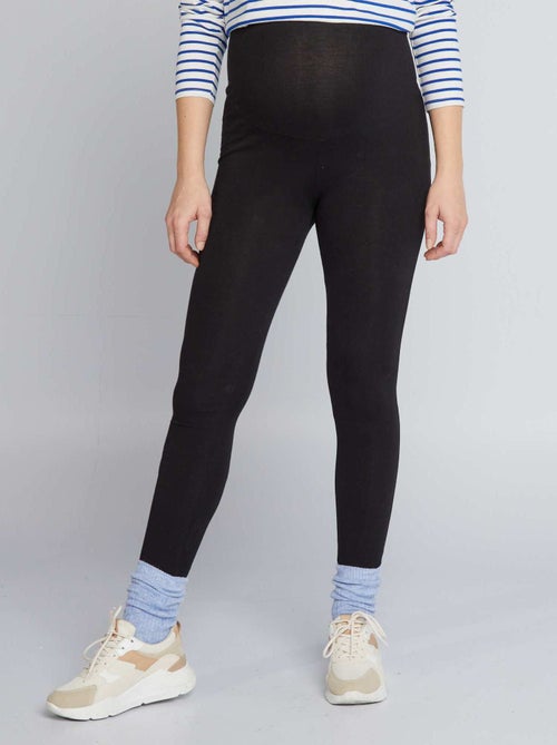 Legging grossesse long en jersey uni - Kiabi