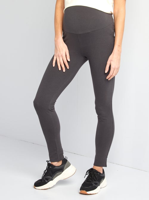Legging grossesse long en jersey uni - Kiabi