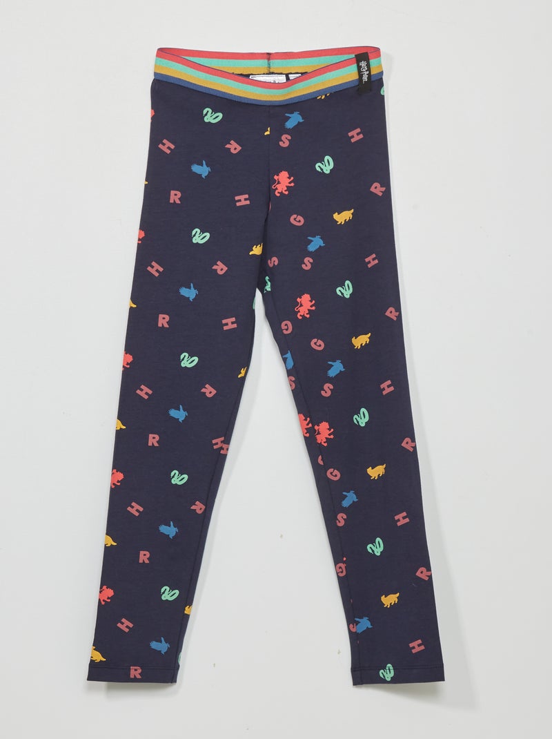 Legging 'Harry Potter' Bleu - Kiabi