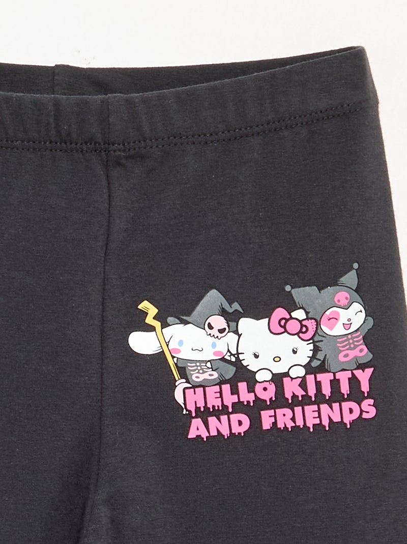 Legging 'Hello Kitty' Zwart - Kiabi