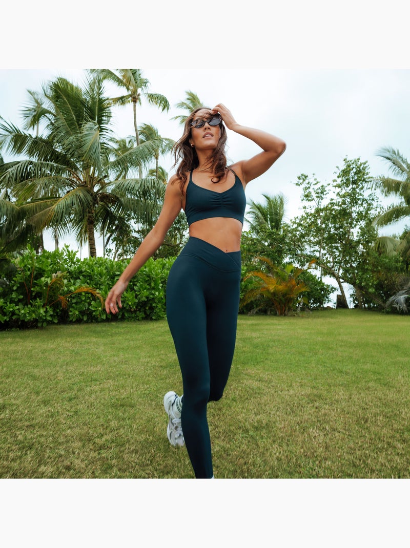 Legging ilaria - rougegorge lingerie Vert foncé - Kiabi