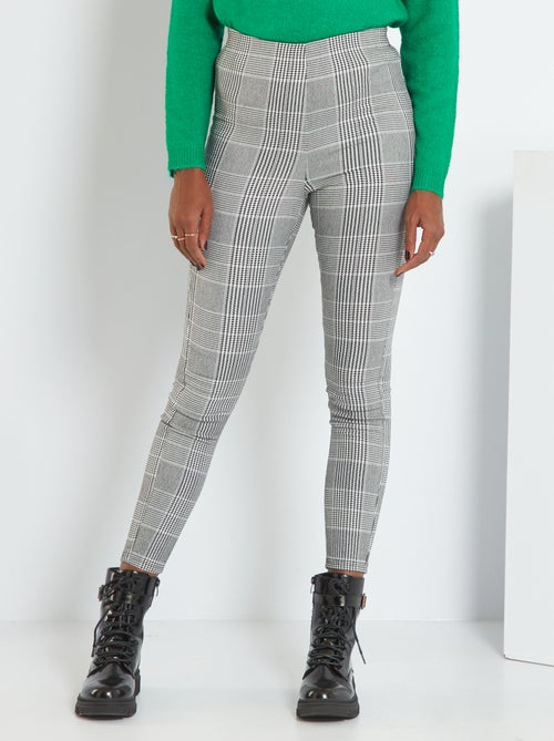 Legging imprimé 'carreaux' - Kiabi